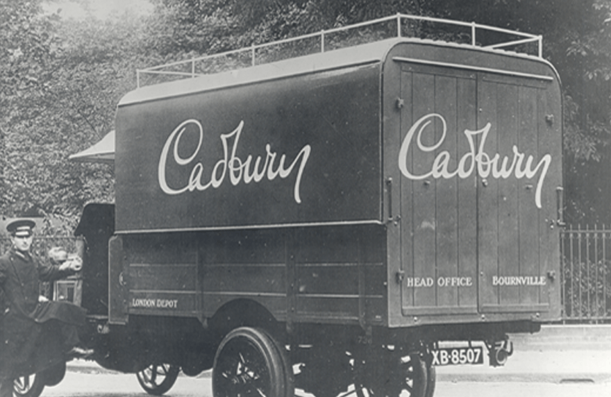 Cadbury truck
